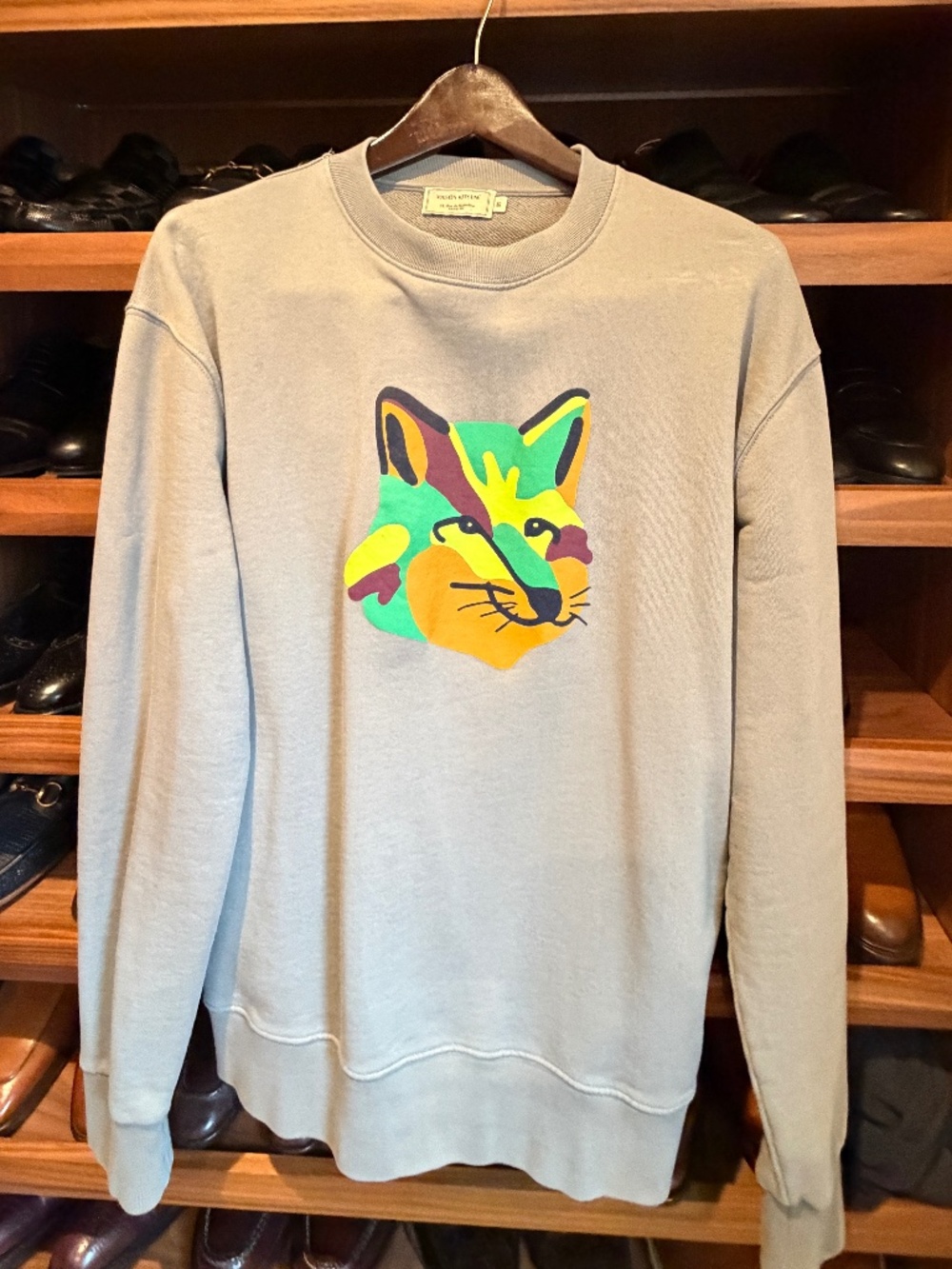 MAISON KITSUNEOF PARIS SWEAT SHIRT